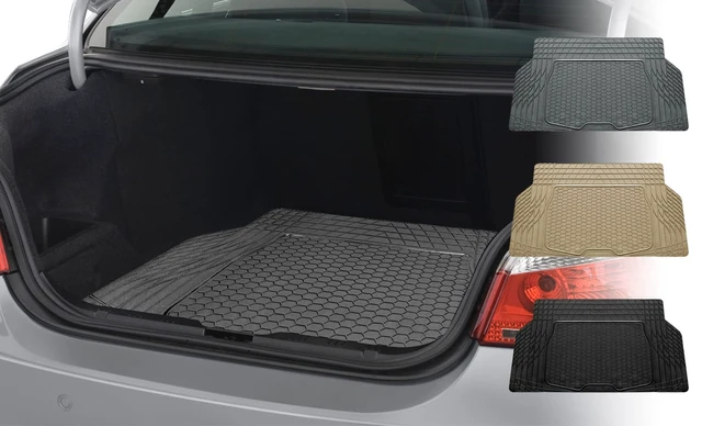 Alt view image 7 of 7 - ClimaProof Universal Cargo Mat All-Weather, Trimmable Trunk Mat (55" W x 31.5" D) Fits Most Cars, SUVs & Trucks Black