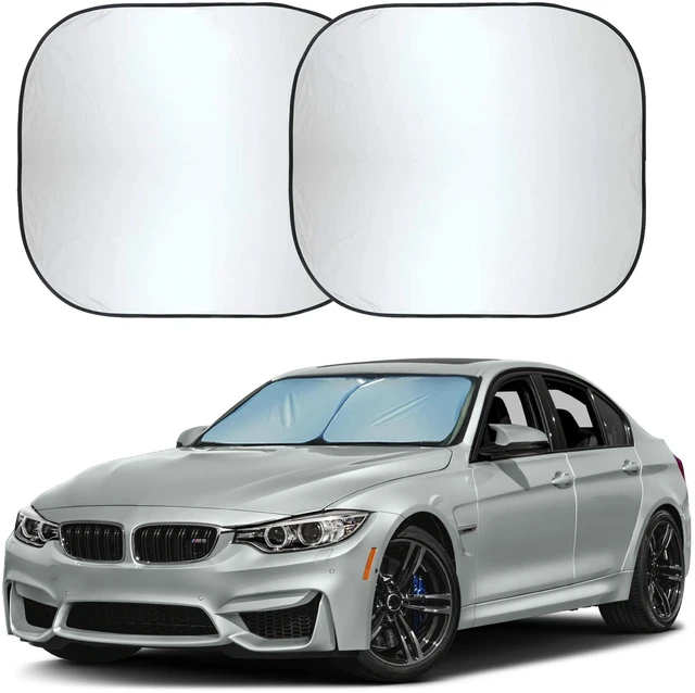 Main image of Car Windshield Sun Shade Foldable | Front Windshield Shade for Sun, Heat and UV Rays | Sunshade for Car Front Window and Interior Sun Protection | Medium (28 x 31 inches)