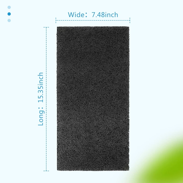Alt view image 3 of 7 - ARC-14S Replacement Filters for Whynter Portable Air Conditioner (2 Pack) | Compatible with ARC-14SH, ARC-141BG, and ARC-143MX Portable Air Conditioners, No Cutting Needed, Replaces Old Filters