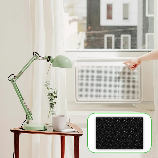 Alt view image 5 of 6 - 8 pack Air Conditioner Activated Carbon Replacement Filters for AC Household Odor Absorption Easy Replacement(6.3" X 4.3" X 3/16")