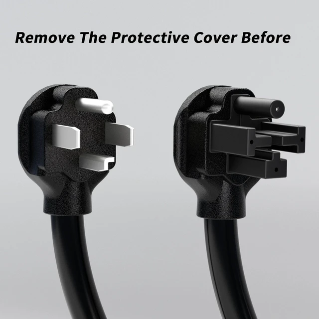 Alt view image 6 of 7 - 1.5FT 3 Prong to 4 Prong Dryer Adapter, NEMA 14-30P to 10-30R | Old Clothes Dryer to New House Receptacle, Dryer Plug Adapter 3 to 4 Prong Outlet, STW 10 AWG, ETL Listed, 30AMP 125V/250V