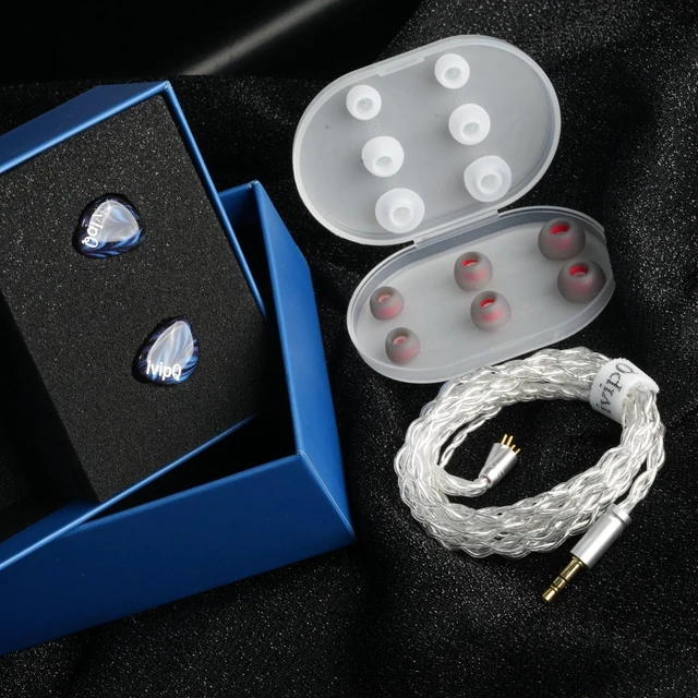 Alt view image 7 of 7 - IEM 10mm 1DD in-Ear Monitor with Enhanced bass and Clear Sound Quality Detachable 2-pin Braided Cable for audiophiles, Drummers, DJs, and Musicians(Without Mic)