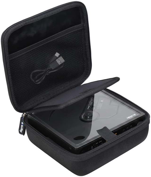Main image of Case for FiiO DM15 Portable Stereo CD Player - Hard Travel Protective Carrying Storage Bag, Box Only (Black)