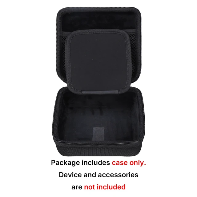 Alt view image 6 of 7 - Case for FiiO DM15 Portable Stereo CD Player - Hard Travel Protective Carrying Storage Bag, Box Only (Black)