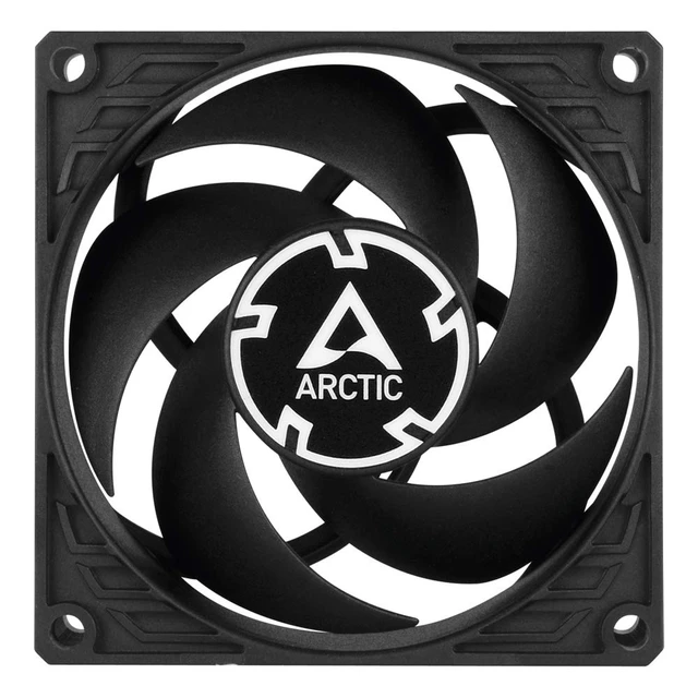 Alt view image 4 of 7 - P8 PWM PST (5 Pack) - PC Fans, 80mm Case Fan with PWM Sharing Technology (PST), Pressure-optimised, Quiet Motor, Computer, Fan Speed: 2003000 RPM - Black