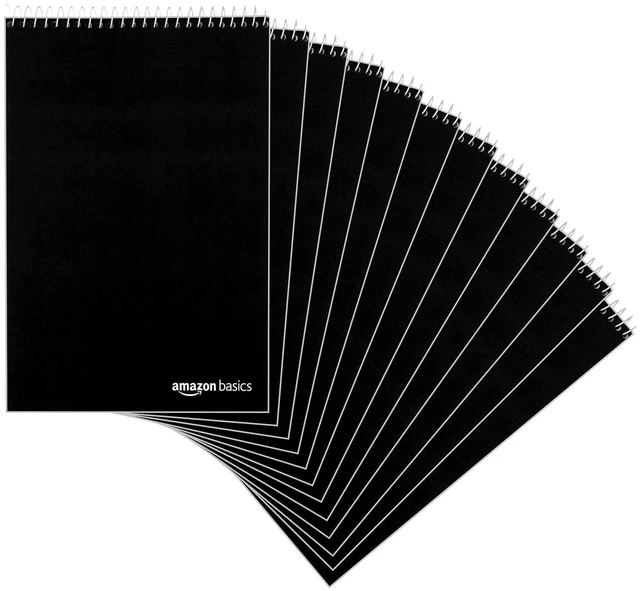 Main image of Steno Notebooks, Gregg Rule, Green Paper for Notes, 80 Sheets, 6" x 9", 12-Pack