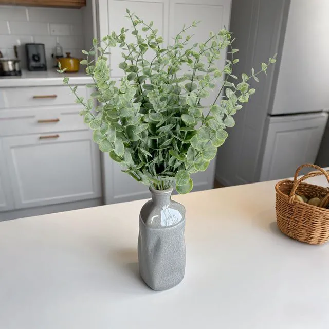 Alt view image 4 of 7 - 20pcs Eucalyptus Stems Artificial Eucalyptus Leaves Stems Artificial Fake Flowers for Home Office Flowers Bouquet Centerpiece Wedding Decoration Christmas Decor 2026