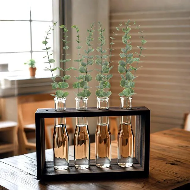 Alt view image 6 of 7 - 20pcs Eucalyptus Stems Artificial Eucalyptus Leaves Stems Artificial Fake Flowers for Home Office Flowers Bouquet Centerpiece Wedding Decoration Christmas Decor 2026