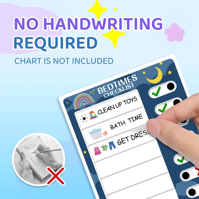 Alt view image 3 of 4 - Routine Stickers Chore Stickers for Kids Chore Chart Routine Chart Reward Chart