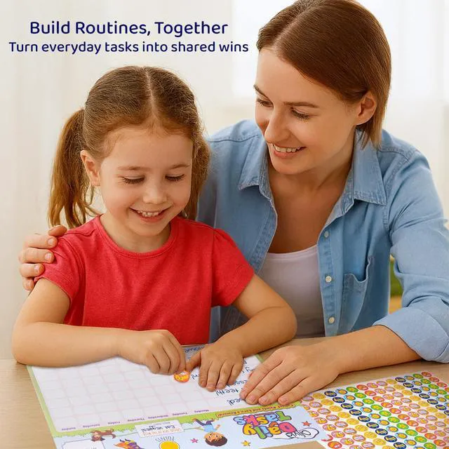 Alt view image 4 of 7 - Potty Training and Chore Chart, 26 Boards, 1528 Stickers,Classic