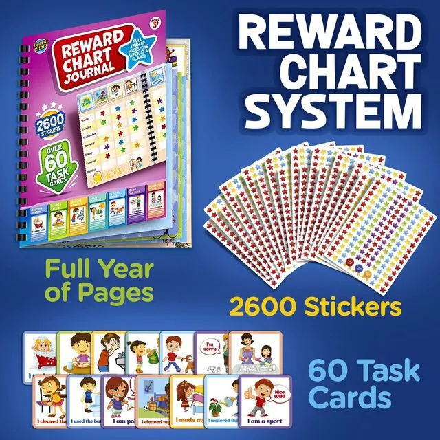Alt view image 3 of 6 - Reward & Behavior Journal for Kids - Weekly Chart