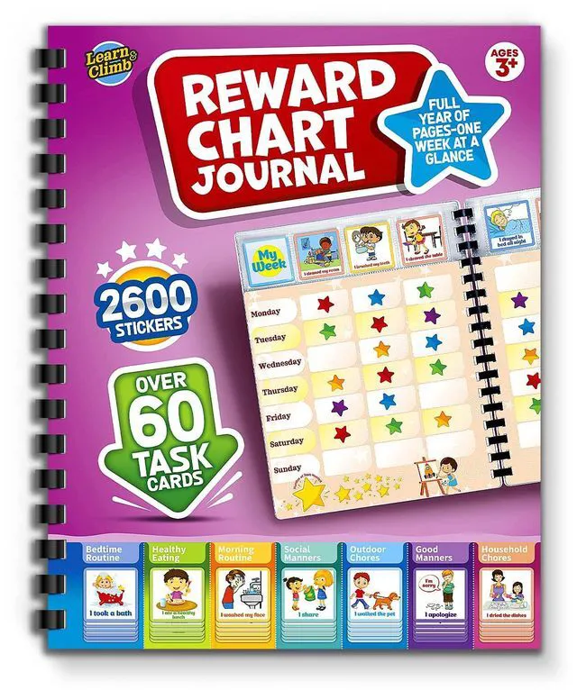 Main image of Reward & Behavior Journal for Kids - Weekly Chart