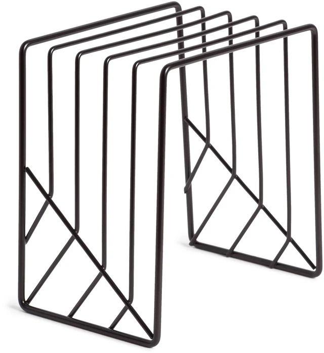 Main image of Vena Desk Organization Matte Black Collection Letter Sorter