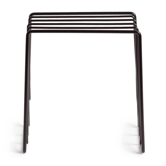 Alt view image 3 of 6 - Vena Desk Organization Matte Black Collection Letter Sorter