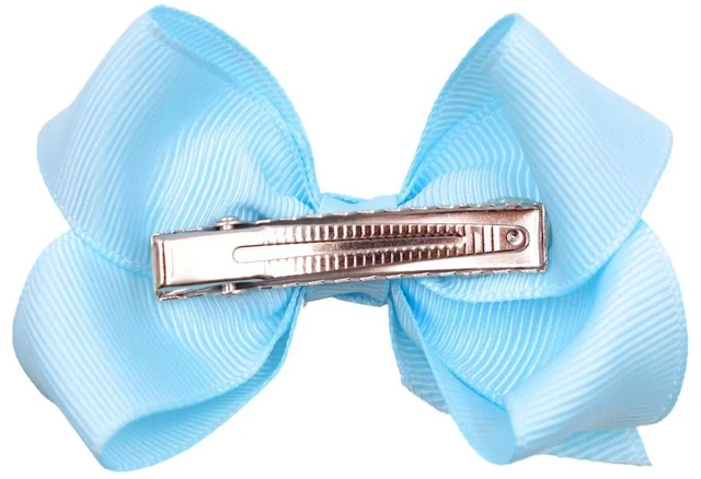 Alt view image 4 of 6 - 40Pcs 3 inch Hair Bows for Girls Grosgrain Ribbon Toddler Back to School Hair Accessories with Alligator Clips for Baby Girls Kids in Pairs
