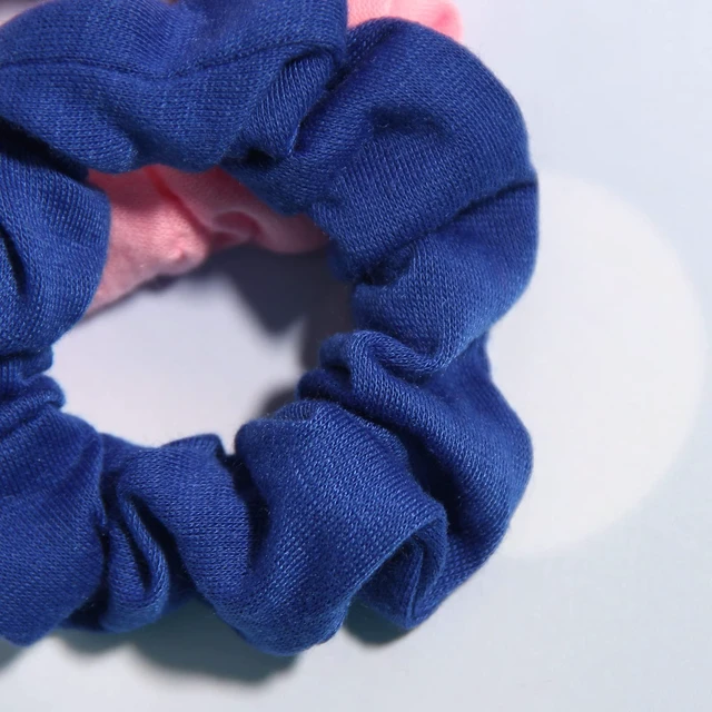 Alt view image 5 of 7 - Pack of 16pcs Soft Hair Scrunchies Single Jersey Solid Color Ponytail Holders Elastic Hair Ties for Women Accessories