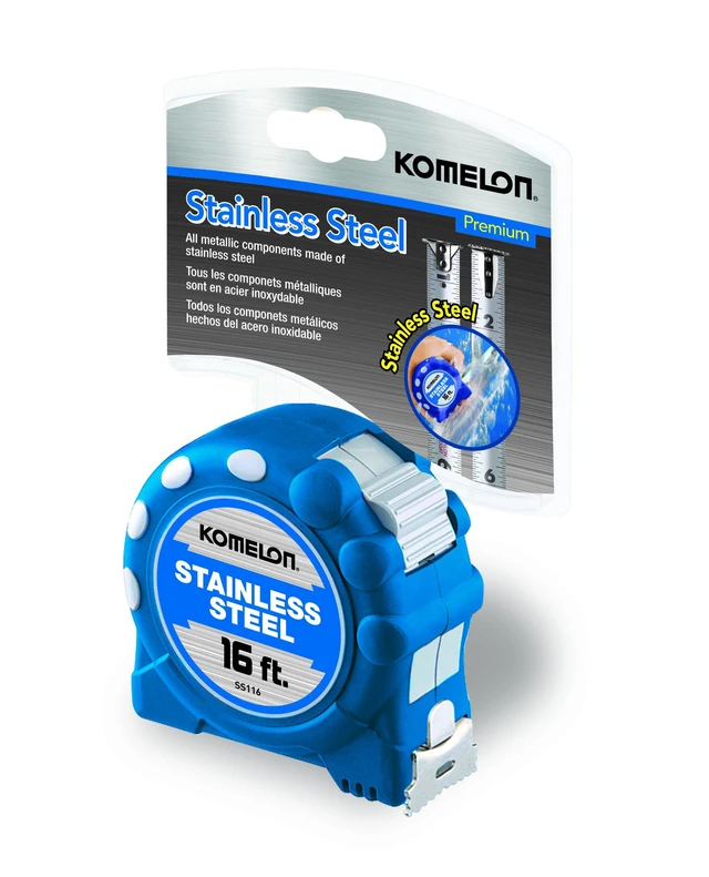 Alt view image 2 of 4 - Stainless Steel Tape Measure, 1 Inx16 ft