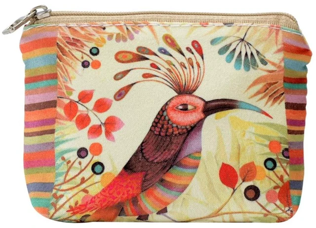 Main image of Women and Girls Cute Fashion Coin Purse Wallet Bag Change Pouch Key Holder (Color Bird)