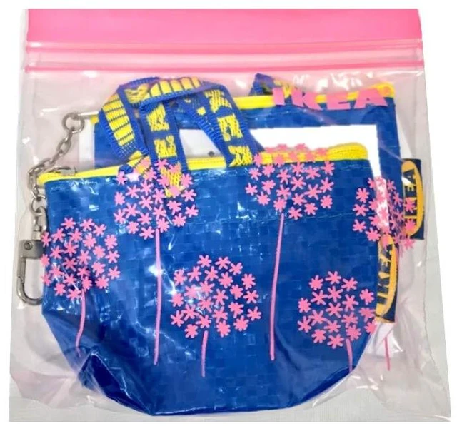 Alt view image 2 of 5 - Key & Coin Purse KNOLIG Bag Small Blue with One Zipper Bag (2 set)