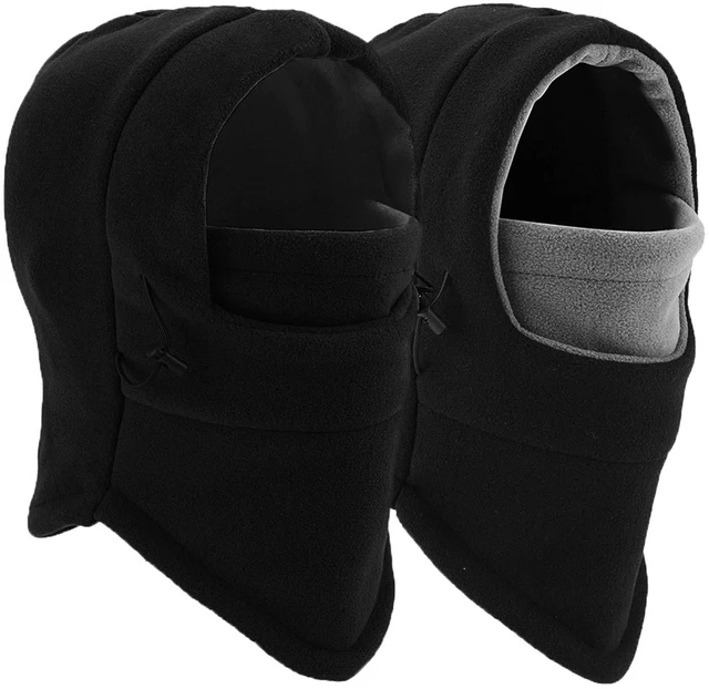 Main image of Balaclava Ski Mask 2 Pcs, Windproof Warm Winter Mask for Men & Women | Full Coverage, Adjustable Fit, Soft Fleece Comfort for Skiing, Snowboarding, Hiking & All Cold Weather Outdoor Sports