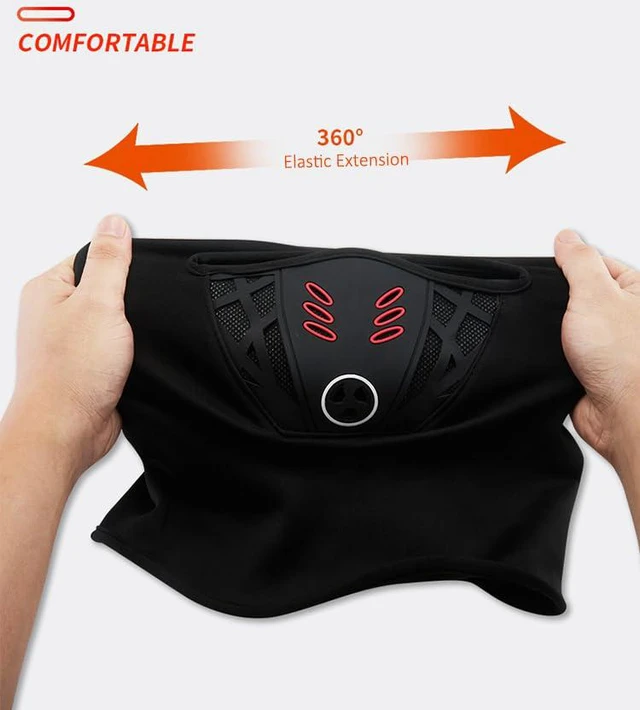Alt view image 3 of 7 - Balaclava Ski Face Mask, Winter Windproof Warm Mask 3D Design Breathable Bandana,Windproof Thermal in Cold Weather for Motorcycle