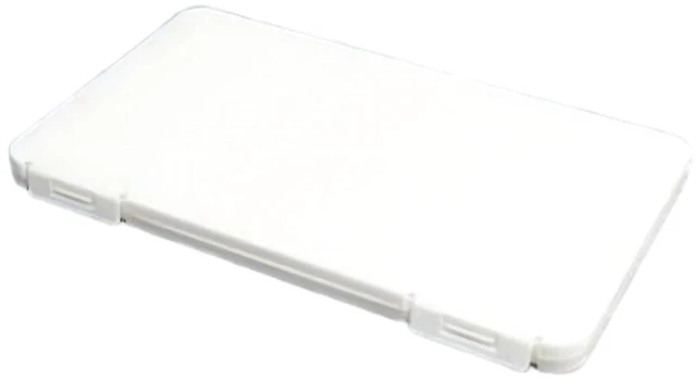 Main image of Eyelash Storage Case,Masks Organizer, False Eyelashes Storage Box Portable,Face Masks Plastic Case Storage Box (White)