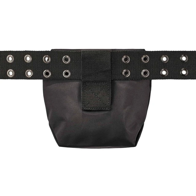 Alt view image 7 of 7 - Carry Pouch for Half Mask Respirators, Straps to Attach Around Belt, Cover Flap Closure, 8.5" L x, 3" W, 7" H, Ergodyne Arsenal 5182,Black