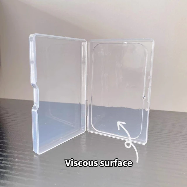 Alt view image 4 of 7 - false eyelash adhesive storage box. Portable dust-proof transparent false eyelash storage tool. Suitable for traveling with you. And daily storage of false eyelashes.