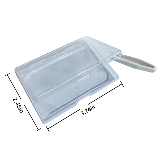 Alt view image 5 of 7 - false eyelash adhesive storage box. Portable dust-proof transparent false eyelash storage tool. Suitable for traveling with you. And daily storage of false eyelashes.