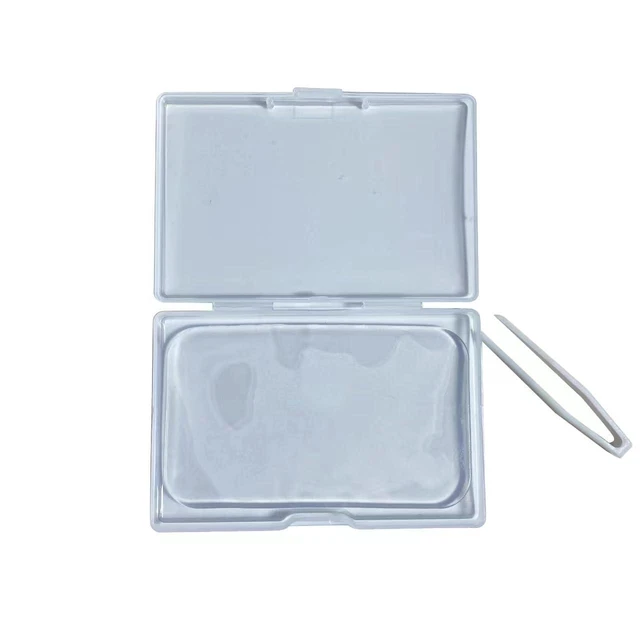 Alt view image 6 of 7 - false eyelash adhesive storage box. Portable dust-proof transparent false eyelash storage tool. Suitable for traveling with you. And daily storage of false eyelashes.