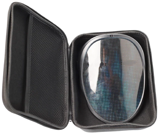 Alt view image 4 of 5 - Hard Travel Case Compatible with MEGOO Led Mask Led Light Up Face Mask Halloween Masquerade Party (Case Only)
