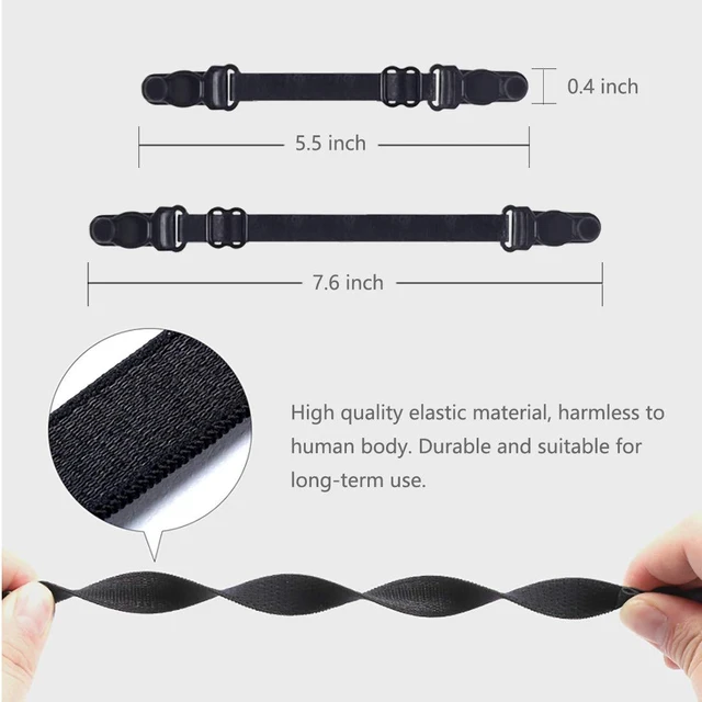 Alt view image 3 of 4 - Mask Strap, Face Mask Holder Clip 10Pcs Elastic Ear Protector | Adjustable Strap for Back of Head, Comfortable Mask Extender for Adults, Reusable Straps for Long Wear, Pain Relief Solution