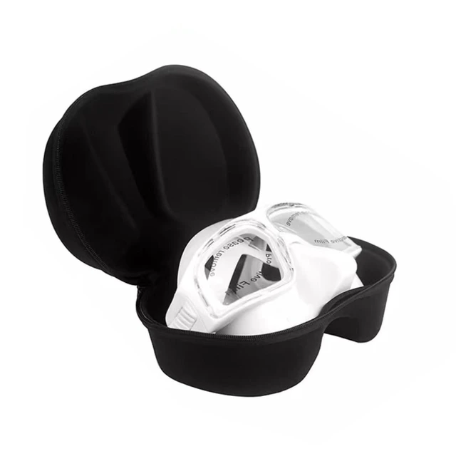 Alt view image 2 of 7 - Diving Mask Case Portable Swimming Scuba Glasses Dive Goggles Snorkel Masks Storage Box Protective Container Pouch