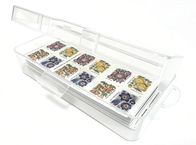 Main image of Rectangle Sheet Stamp Storage Case (No Stamps Included)