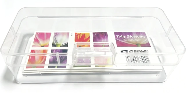 Alt view image 7 of 7 - Rectangle Sheet Stamp Storage Case (No Stamps Included)