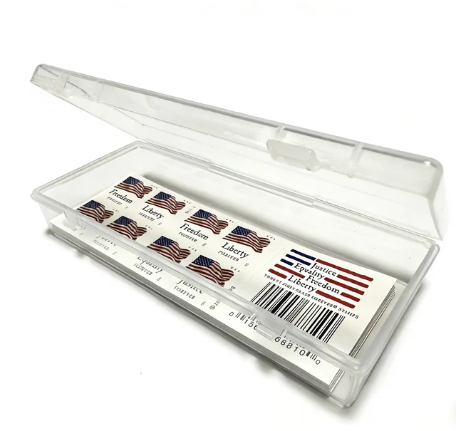 Main image of Smallest Rectangle Sheet Stamp Storage Box (No Stamps Included)