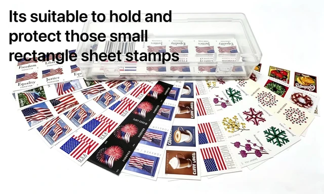Alt view image 3 of 7 - Smallest Rectangle Sheet Stamp Storage Box (No Stamps Included)