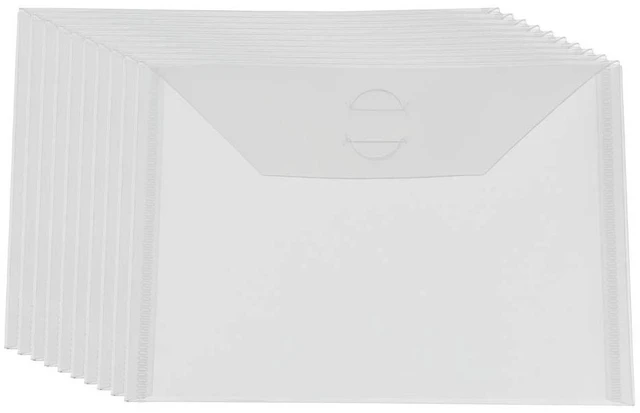 Main image of Large Stamp & Die Storage Pockets Resealable Clear Plastic Seal Bags Storage Case for Cutting Dies Stencil Album Stamp Crafts for DIY Scrapbooking Paper Card Craft Cutting Dies for Card Making