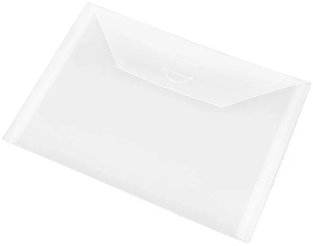 Alt view image 2 of 7 - Large Stamp & Die Storage Pockets Resealable Clear Plastic Seal Bags Storage Case for Cutting Dies Stencil Album Stamp Crafts for DIY Scrapbooking Paper Card Craft Cutting Dies for Card Making