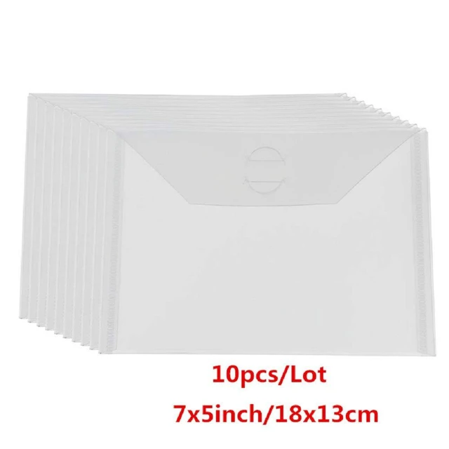 Alt view image 6 of 7 - Large Stamp & Die Storage Pockets Resealable Clear Plastic Seal Bags Storage Case for Cutting Dies Stencil Album Stamp Crafts for DIY Scrapbooking Paper Card Craft Cutting Dies for Card Making