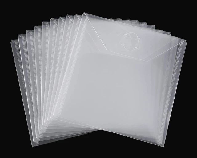 Main image of 30Pcs 6.4x6.4'' Stamp and Die Storage Pockets Resealable Clear Plastic Seal Bags Storage Case for Cutting Dies Stencil Album Stamp Crafts DIY Scrap Booking Paper Card Craft Cutting Dies Card Making