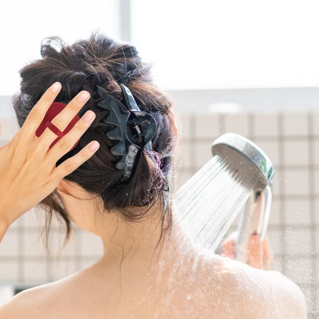 Alt view image 6 of 7 - Scalp Massager Shampoo Brush Pack of 2 Scalp Scrubber for Dandruff Removal, Exfoliating Hair Brush, Wet & Dry for All Hair Types