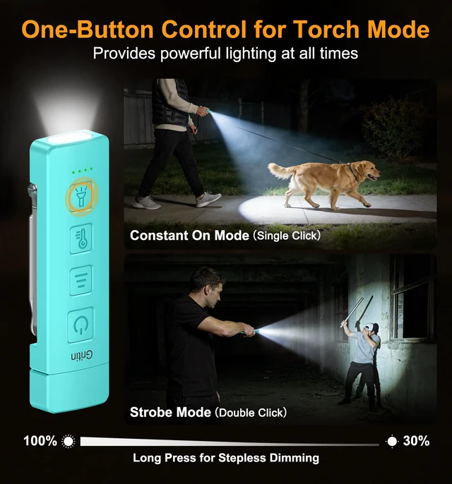 Alt view image 6 of 7 - 2026 Gen 2 Rechargeable Book Light,2-in-1 Reading Light & Flashlight | Eye Caring 6 Color Temps,6-Level Dimmable Brightness,160 Hrs+ Runtime,Compact Size Portable Clip-on Book Lamp for Book Lovers