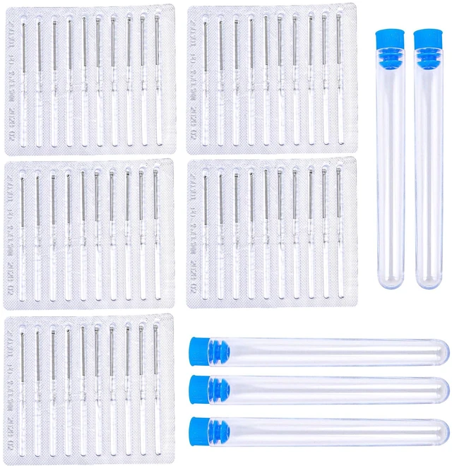 Main image of Disposable Pimple Needles, Acne Needle, Effective Blackhead and Blemish Remover Tools, Pimple Popper Tools for Clear Tool (50 PC)
