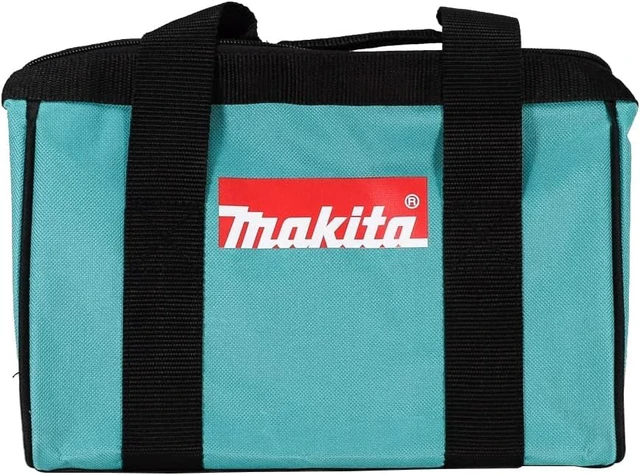 Alt view image 4 of 7 - BAG11 11in Teal Contractor Tool Bag | Heavy-Duty Fabric | Reinforced Carry Handles | Wide Opening Design | Durable Stitching | Portable Carry Solution