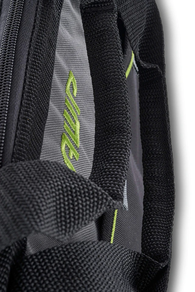 Alt view image 6 of 6 - Premium Tool Bag, 13in,Durable Tool Tote, 1 Pack, Black | 600 denier polyester , 3 outer pockets and large compartment for organizing hand tools and jobsite gear