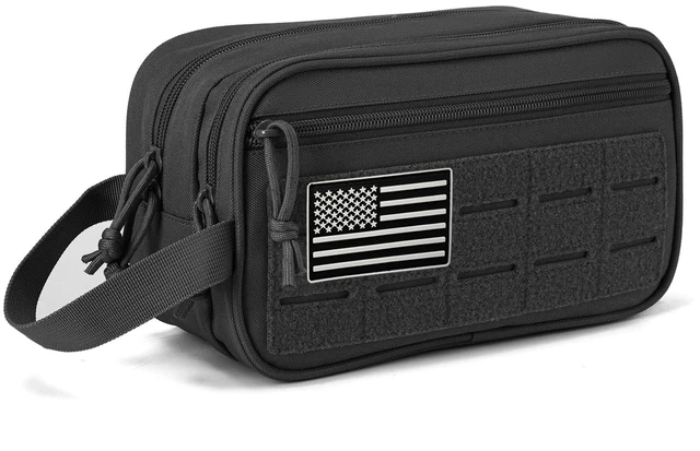 Main image of Tactical Toiletry Bag For Men Hygiene Bag EDC Military Tool Molle Pouches Small Dopp Kit Mens Shaving Kit Travel shower Bags