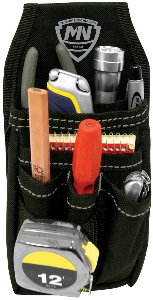 Main image of Mini Organizer | Mini Nylon Organizer Pocket Attachment for Tool Belt | Durable and Compact Tool Holder