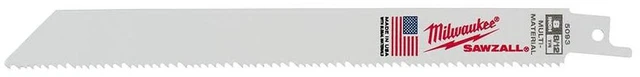 Main image of 8" L Reciprocating Saw Blade, 5 pk.