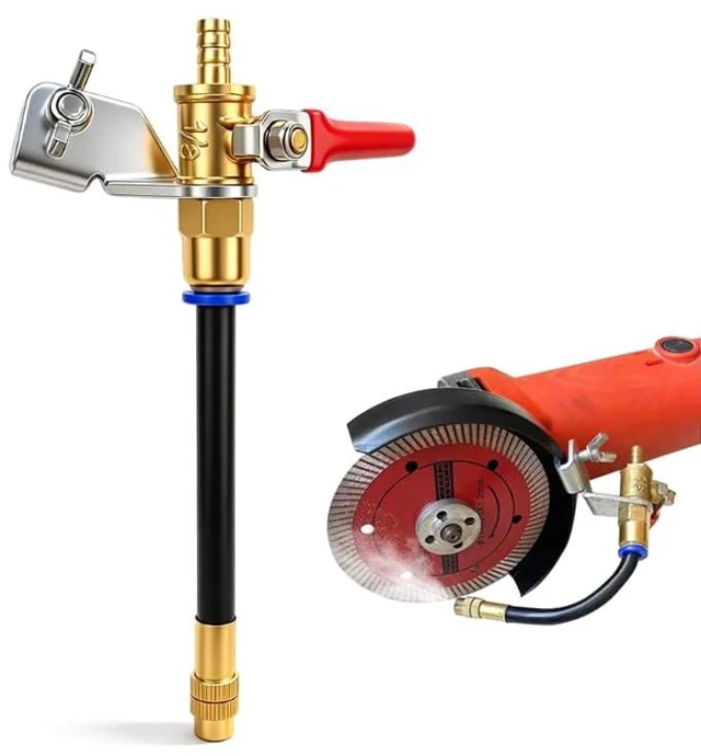 Main image of Angle Grinder Misting Water Sprayer Accessory, for Cutting Tile, Concrete, Marble & Stone